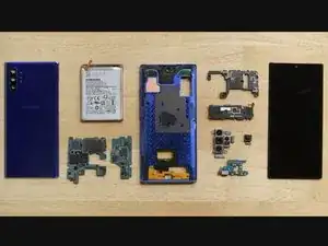 Desmontaje del Galaxy Note10+
