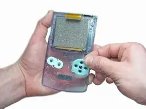 Reemplazo de los botones de Game Boy Color
