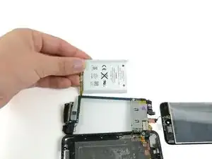 Reemplazo de bateria a iPod touch de 4ª GENERACIÓN