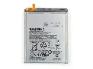 Reemplazo de la batería del Samsung Galaxy S21 Plus