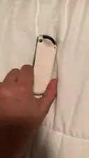 Luego de sacar los tornillos, levanta la cubierta trasera para revelar el interior del mando y localizar tu botón ZL.