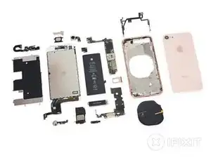 Desmontaje del iPhone 8