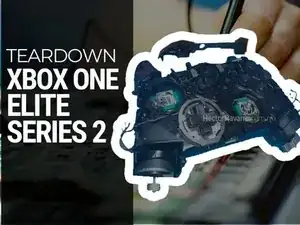Desmontaje de la Xbox One Elite Controller Series 2