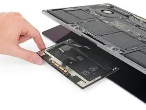 Ensamblaje del trackpad