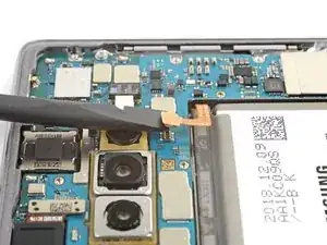 Desconexión de la batería del Samsung Galaxy S10+