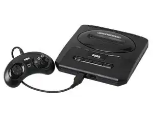 Reparación de Sega Genesis II