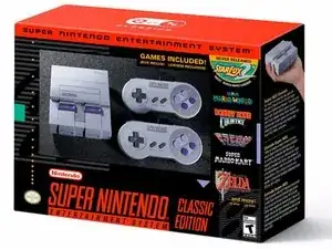 Reparación de Super Nintendo Classic Edition