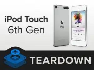 Desmontaje del iPod Touch 6ta generación