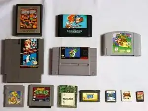 Reparación de Nintendo Game Cartridge