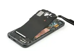 Reemplazo de la tapa de la placa madre incluso la antena NFC