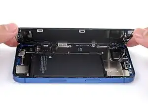 Procedimiento de apertura del iPhone 13