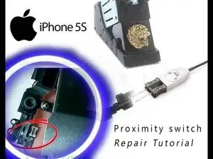 Cómo reparar el sensor de proximidad iPhone 5s
