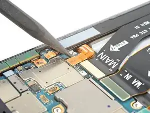 Desconexión de la Batería del Samsung Galaxy S22 Ultra