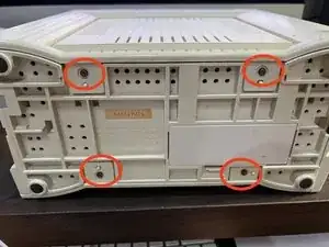 Desmontaje de NEC PC-FX