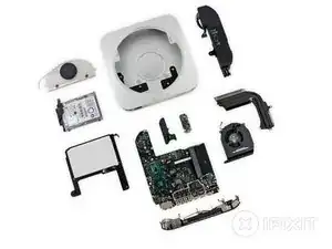 Mac mini finales de 2012 desmontaje