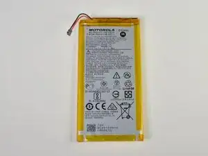 Reemplazo de la batería del Motorola Moto Z4