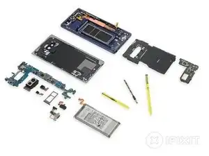Desmontaje del Galaxy Note9