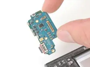 Puerto USB-C y placa de carga