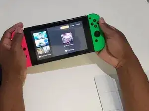 Reemplazo del zócalo del conector FPC de Nintendo Switch