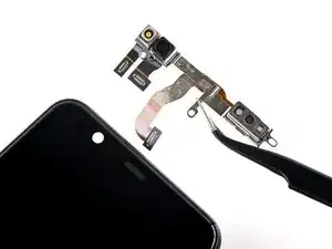 Ensamblaje del sensor y cámara frontal