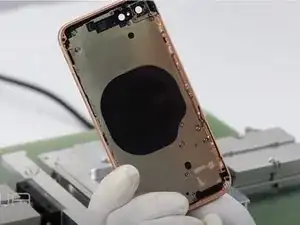 Reemplazo del vidrio trasero del iPhone 8
