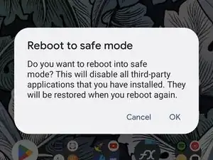 Cómo cambiar al modo seguro en un teléfono Android