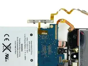 Cable de botón de volumen/encendido