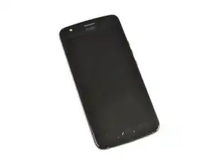Reemplazo del ensamblaje de pantalla del Motorola Moto X4