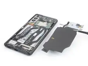 Ensamblaje de bobina de carga y antena NFC