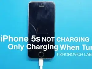 Cómo arreglar el iPhone 5s que NO CARGA