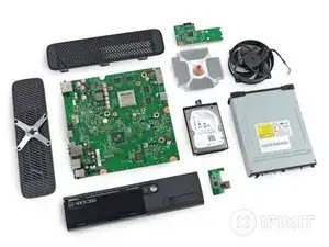 Desmontaje de la Xbox 360 E