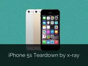 Desmontaje del iPhone 5S por rayos X