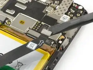 Procedimiento de desconexión del conector del cable flexible principal superior