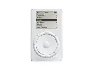 Reparación de iPod 2ª Generación
