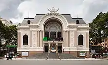 La Ópera de Saigón en Ciudad Ho Chi Minh.