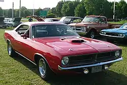 Plymouth 'Cuda de 1970.