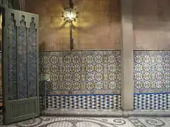 Detalle del vestíbulo.