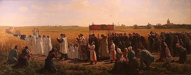 La Bénédiction des blésJules Breton.