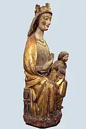 Virgen y el niño - Flandes (siglo 14)