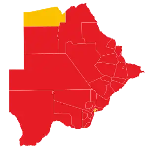 Elecciones generales de Botsuana de 1989