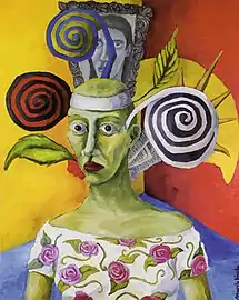 The madness(1999), óleo sobre lienzo.