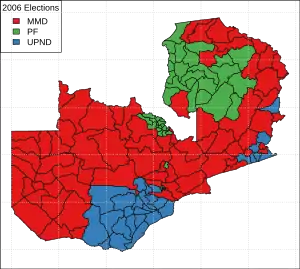Elecciones generales de Zambia de 2006