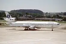 McDonnell Douglas MD-11 de Sabena en el aeropuerto int. de Zúrich (1998)