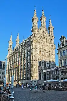 Ayuntamiento de Lovaina -Stadhuis-