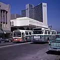 El edificio en los años 1950