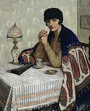 Chica con Cigarrillo (1925)