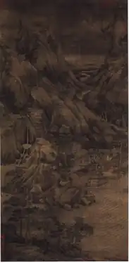 A lo largo de la ribera o La ribera en el Museo Metropolitano de Arte, Nueva York.