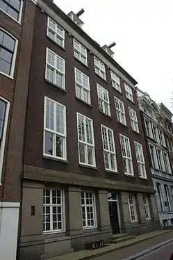 Herengracht 542-544, ubicación antigua de la galería del coleccionista de arte Josephus Augustinus Brentano.