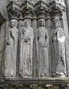 Esculturas portada occidental