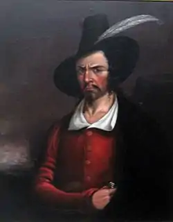 Jean Lafitte (Biblioteca Rosenberg, Galveston, Texas, EE.UU.) activo a principios del siglo XIX en el golfo de México.